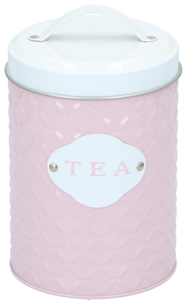Storage Tin Tea Ø10.8xh17.8cm