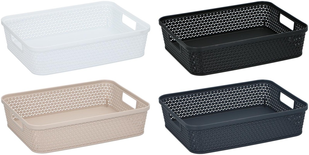 Low Storage Basket Medium 29.5x23.4x7cm