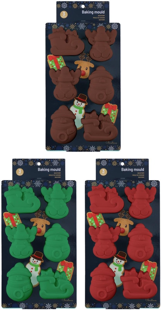 Christmas Cake Mould 29x17x3.5cm