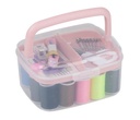 Sewing Kit with Portable Storage Box