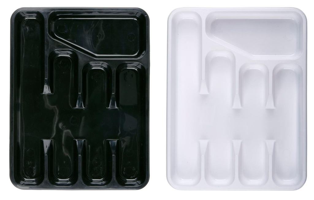 [871125233602] Cutlery Holder with 5 Compartments 33x25x4.5cm