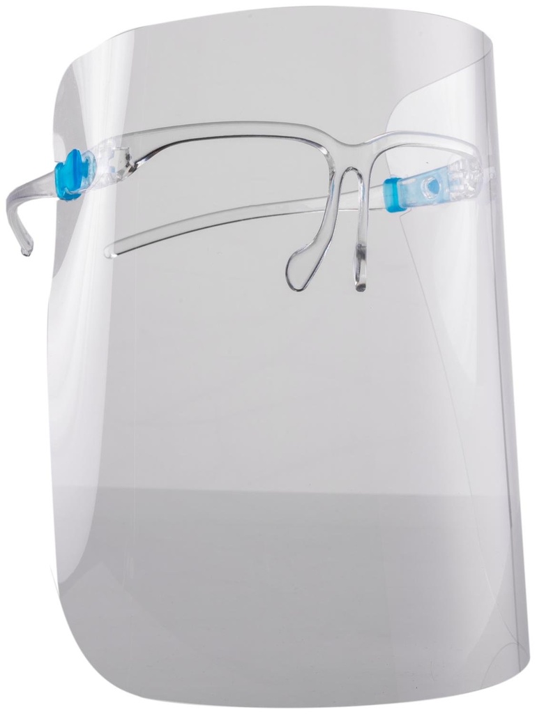 Face Protection Shield Glasses Black