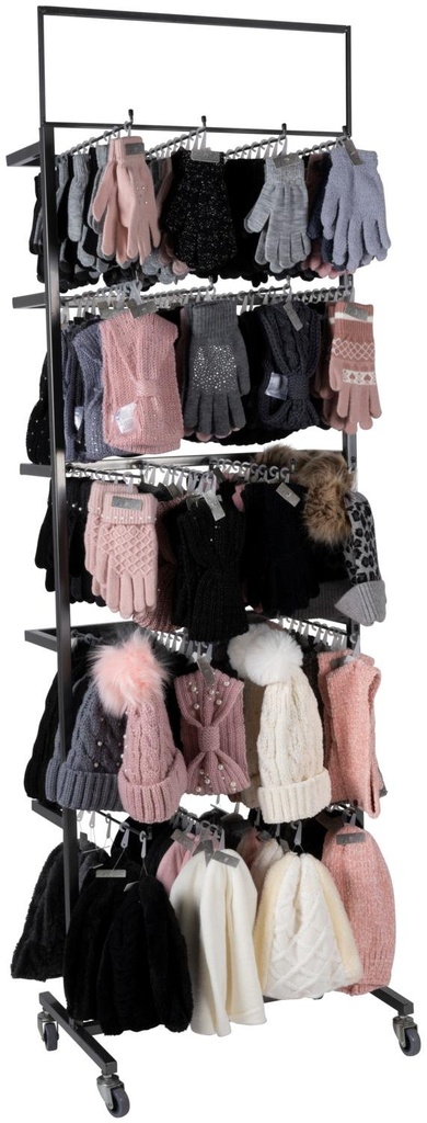 Women's Winter Accessories Display
