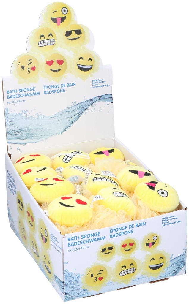 Bath Sponge Smile Face 50g