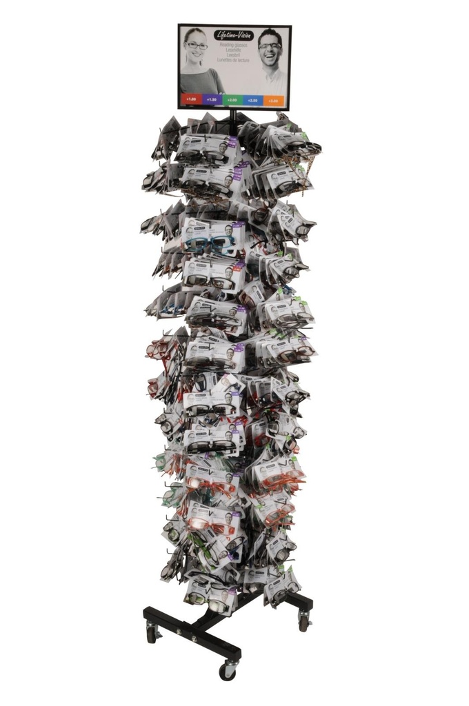 Display of Reading Glasses 480pcs assorted design