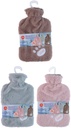 Hot Water Bottle 1.7L Fleece Cover