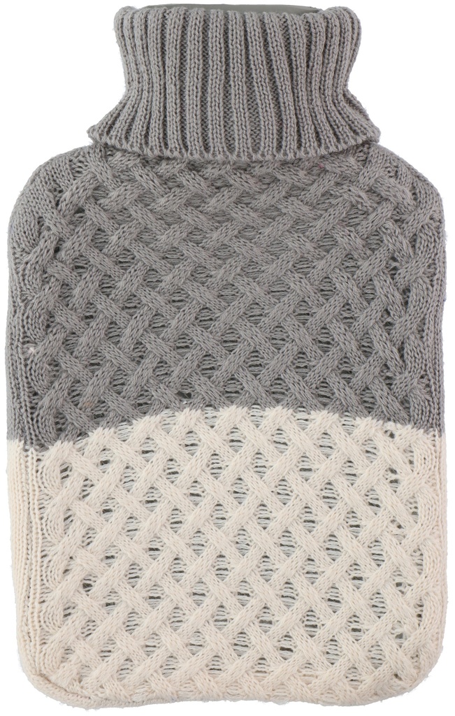 Hot Water Bottle 1.7L With Knit Cover