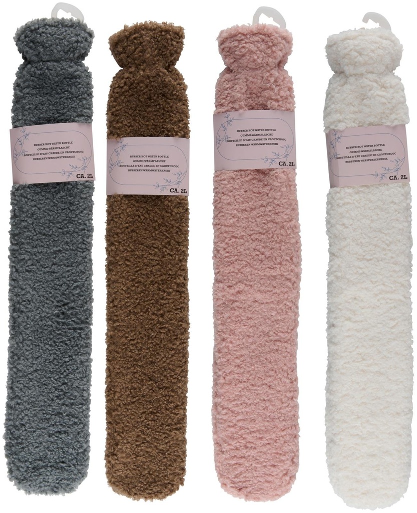 Hot Water Bottle 1.7L Teddy Cover