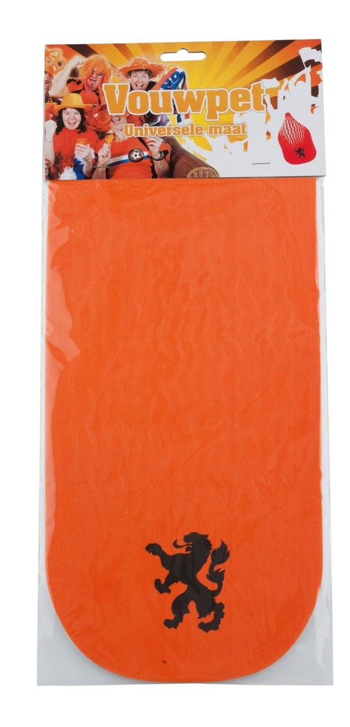 Orange Supporters Cap Netherlands Lion