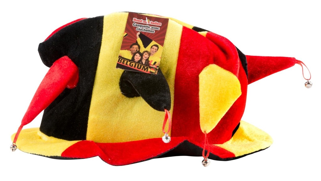 Hat With Bell Belgium Colors