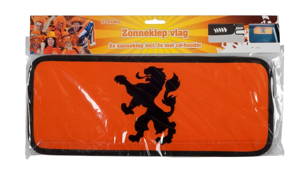 Sun Visor Flag CD Holder