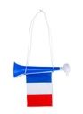 Horn with French Flag 28cm