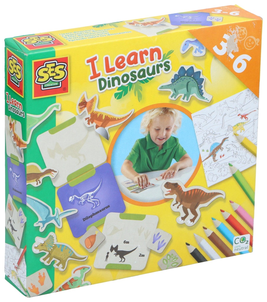 I Learn Dinosaurs Drawing Set
