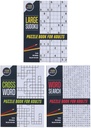 Puzzle Book for Adults 3 assorted