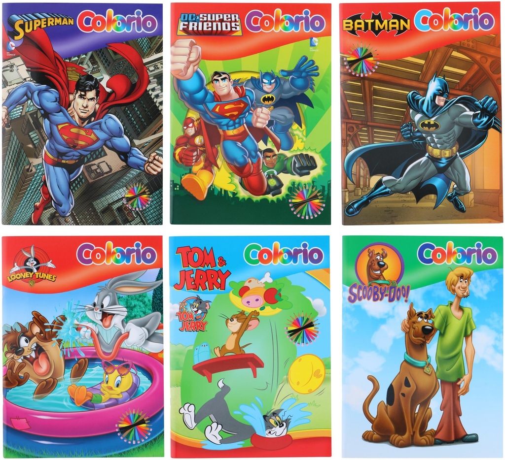 Colouring Book A4 Warner Bros 32 Pages
