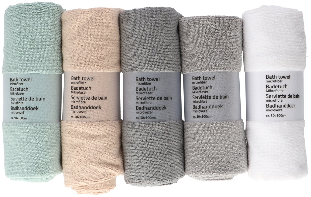 Bath Towel 50x100cm Microfibre