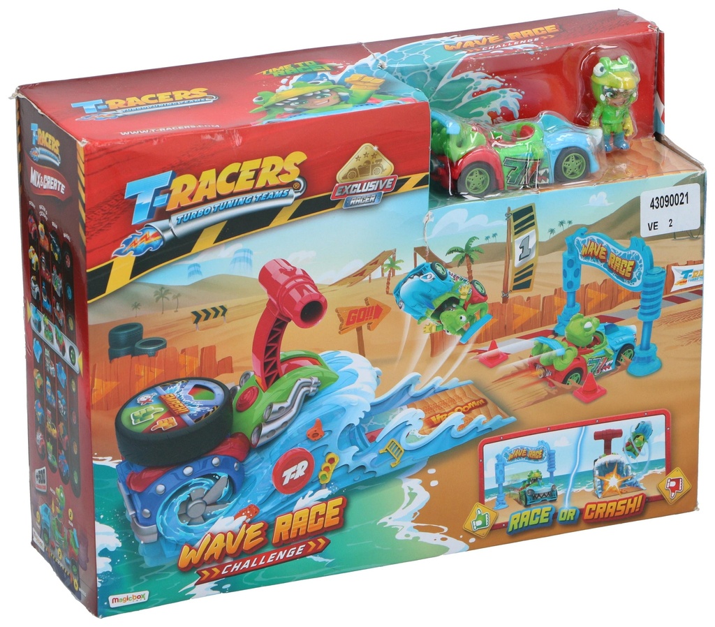 [843161801675] Playset T-racer Wave Race