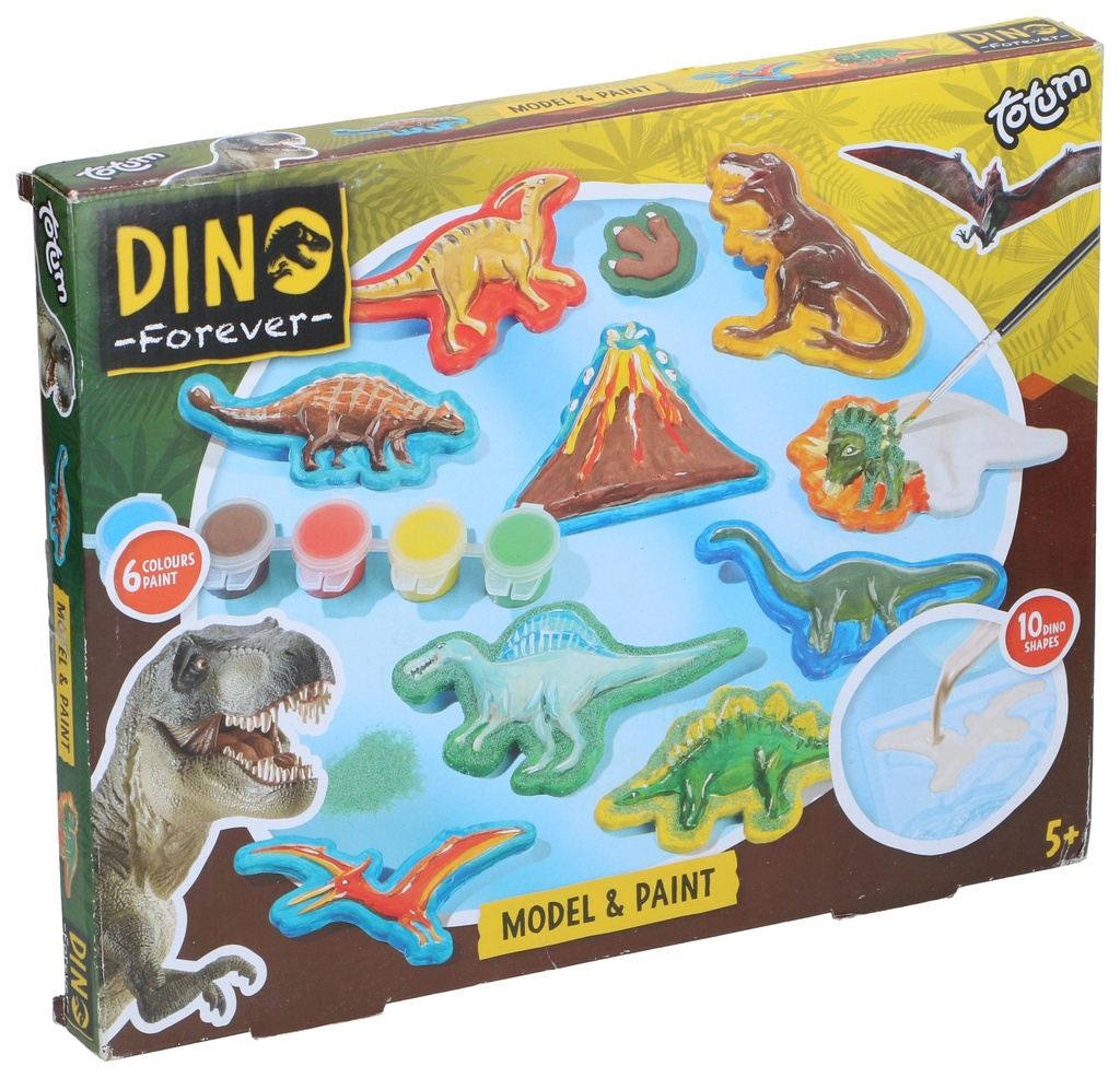 Dino Model And Paint Kit