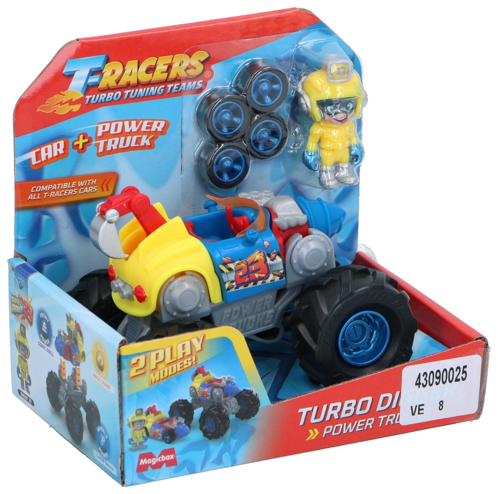 [843161801801] Truck T-racer Toy Car