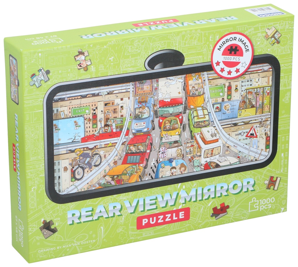 Rear View Mirror Puzzle 1000 Pieces