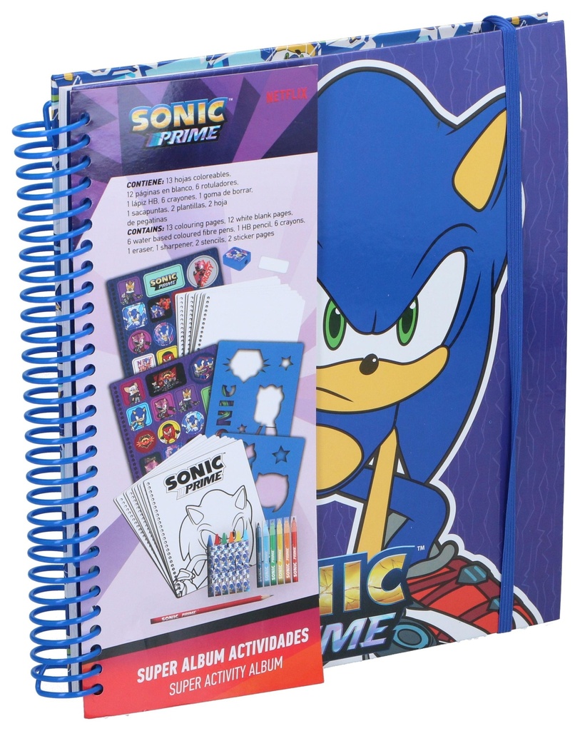 SONIC Sonic Prime Super Activity Album