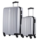 SLAZENGER Trolley Set 18/26 Inch Silver With Lock