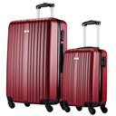 SLAZENGER Trolley Set 18/26 Inch Red With Lock