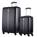 SLAZENGER Trolley Set 18/26 Inch Black With Lock