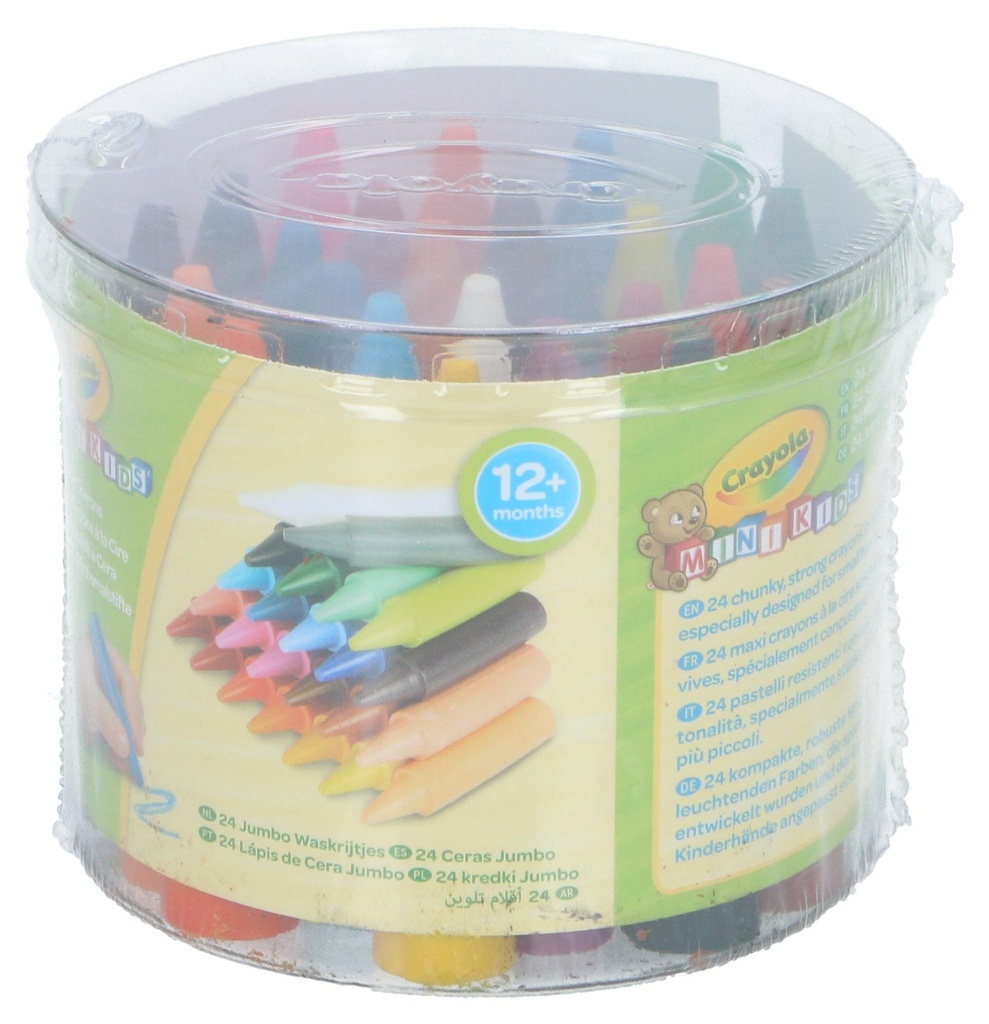 CRAYOLA Jumbo Crayons Ø9cm