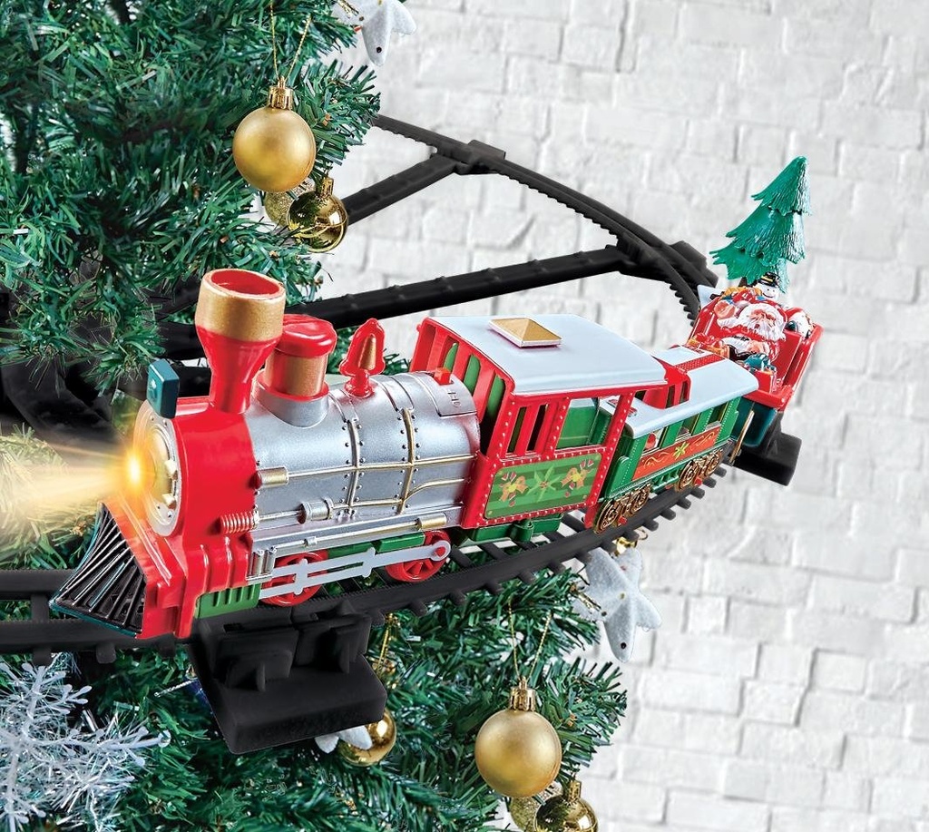 [871125242402] CHRISTMAS GIFTS Christmas Train with Light and Sound
