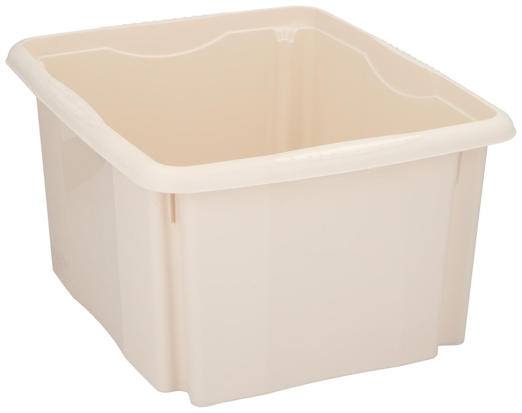 KEEEPER Storage Box 24L Brown 41x34.5x22cm