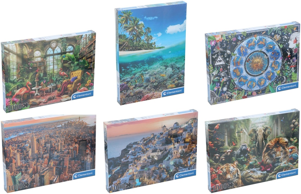 CLEMENTONI Puzzle 1000 Pieces