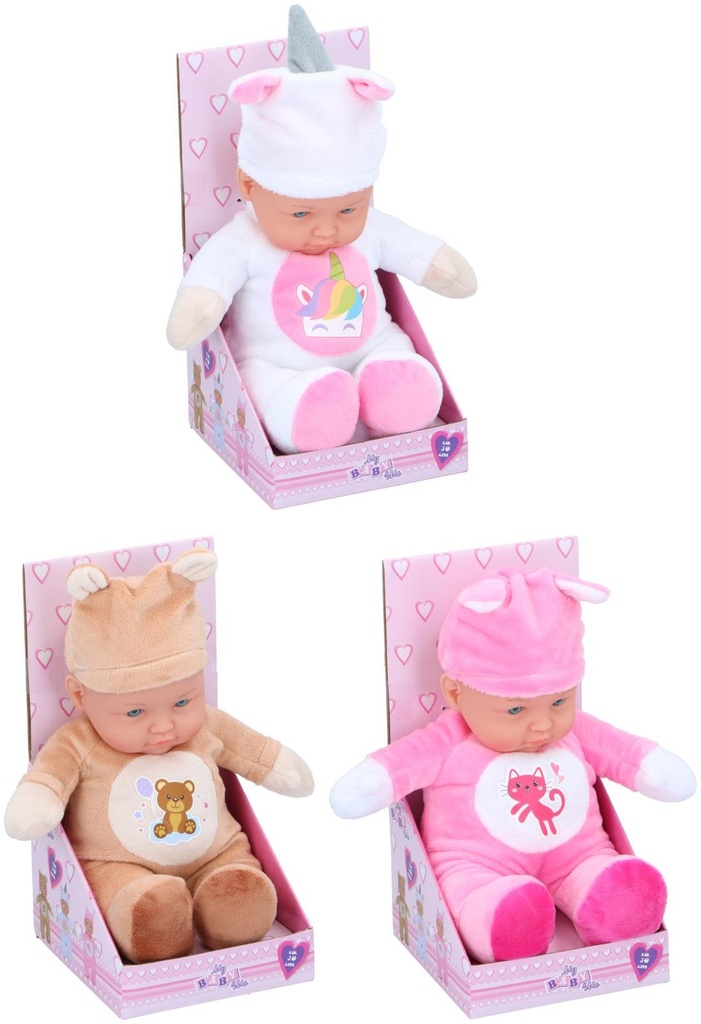 MY BABY & ME Baby Doll Dress Up 31cm Soft Body