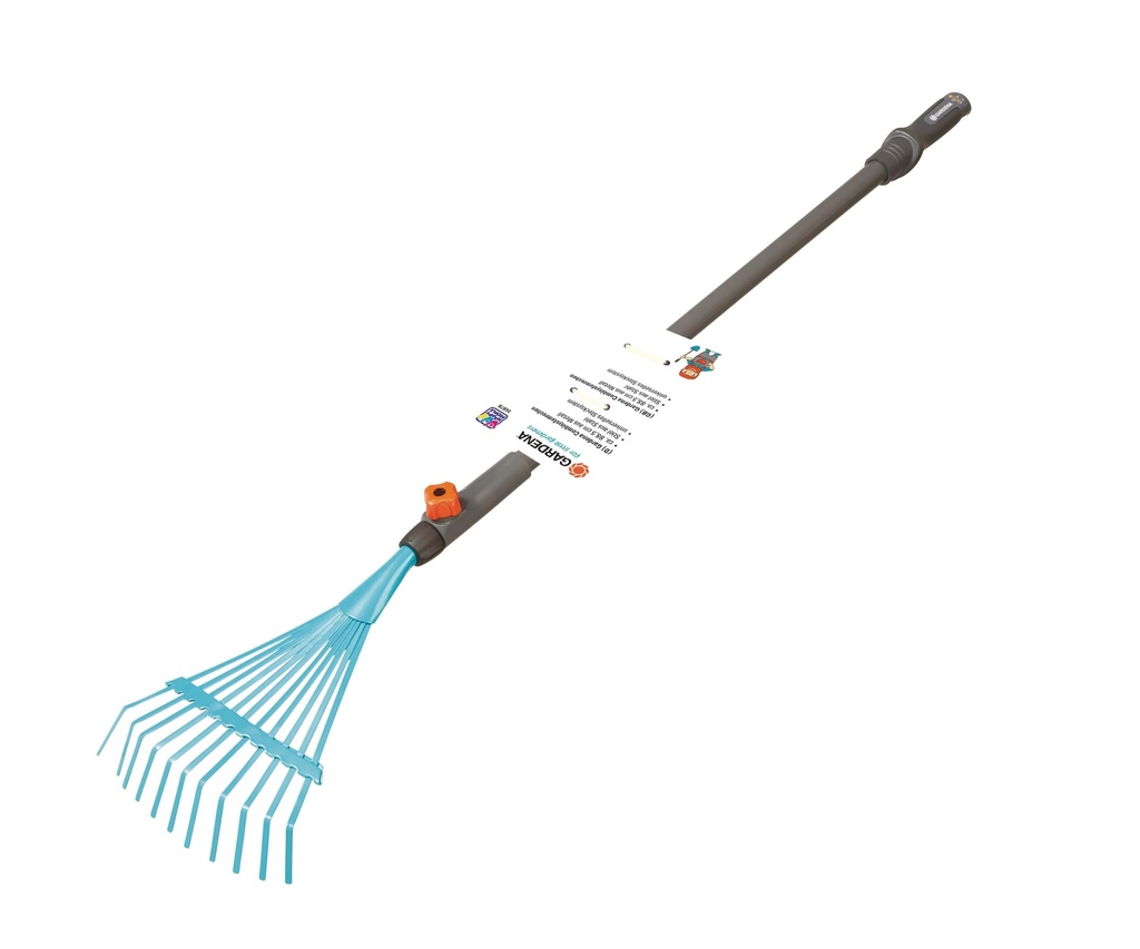 GARDENA KIDS Gardening Long Rake Combi-System