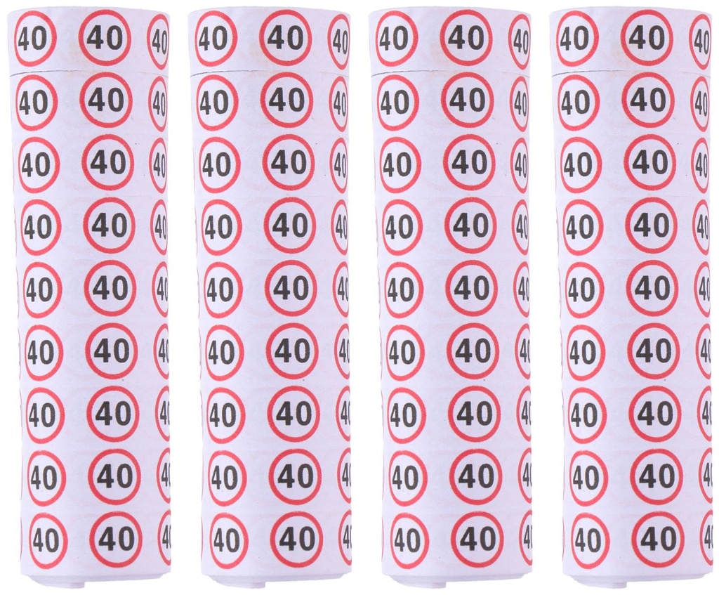 PARTY TIME Serpentine with 40 Print