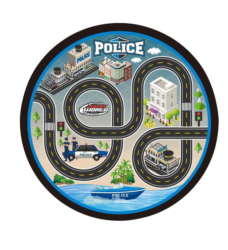 GEARBOX Construction Play Mat with Cars