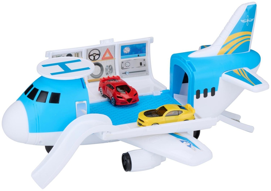 GEARBOX Airplane Transport Playset