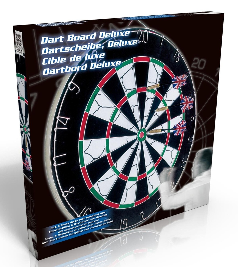 MASTERDARTS Dartboard Starter Set 45.8x45.8cm
