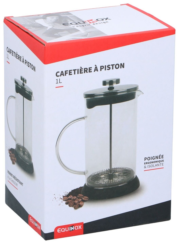 EQUINOX French Press Coffee Maker 1L