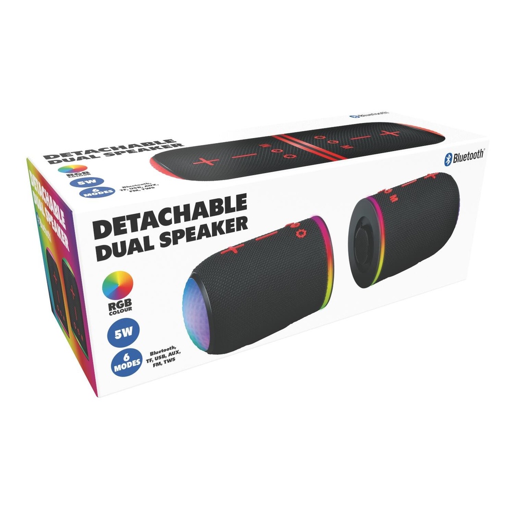 Detachable Dual Bluetooth Speaker