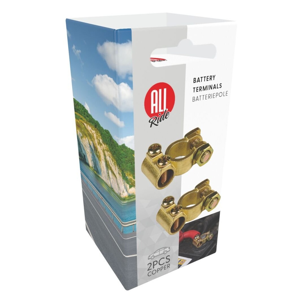 ALL RIDE Battery Terminals 2 pcs