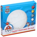 NICKELODEON Paint Your Own 3D Tile Ø17.5 cm