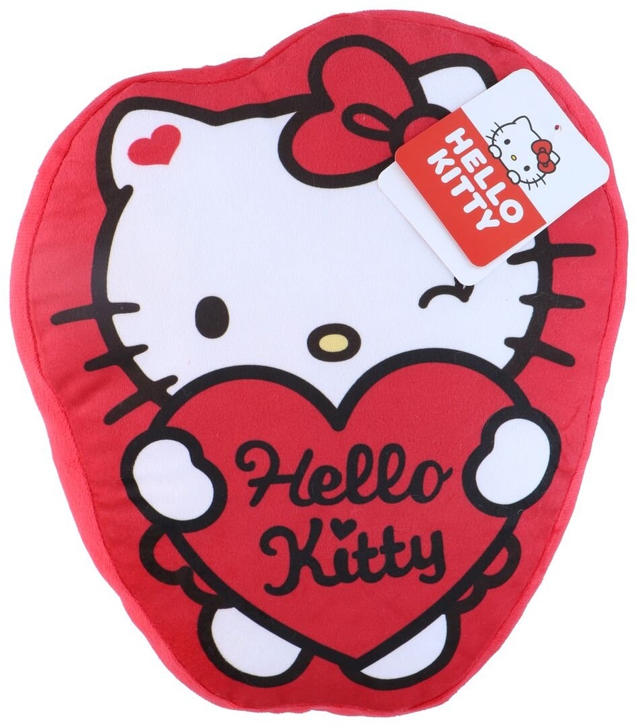 HELLO KITTY Pluche Kussen 35x28cm