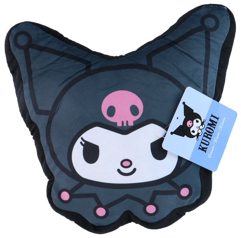 HELLO KITTY Plush Shaped Cushion Kuromi 35x35cm