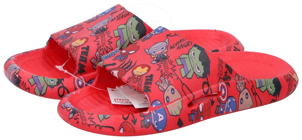 [871125243457] MARVEL Sandales Slides Enfant Marvel Avengers 24 pièces