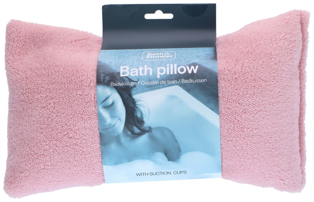 BATH & SHOWER Bath Pillow with Suction Cups