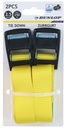 DUNLOP Tie Down Straps 2.5m 2 pcs