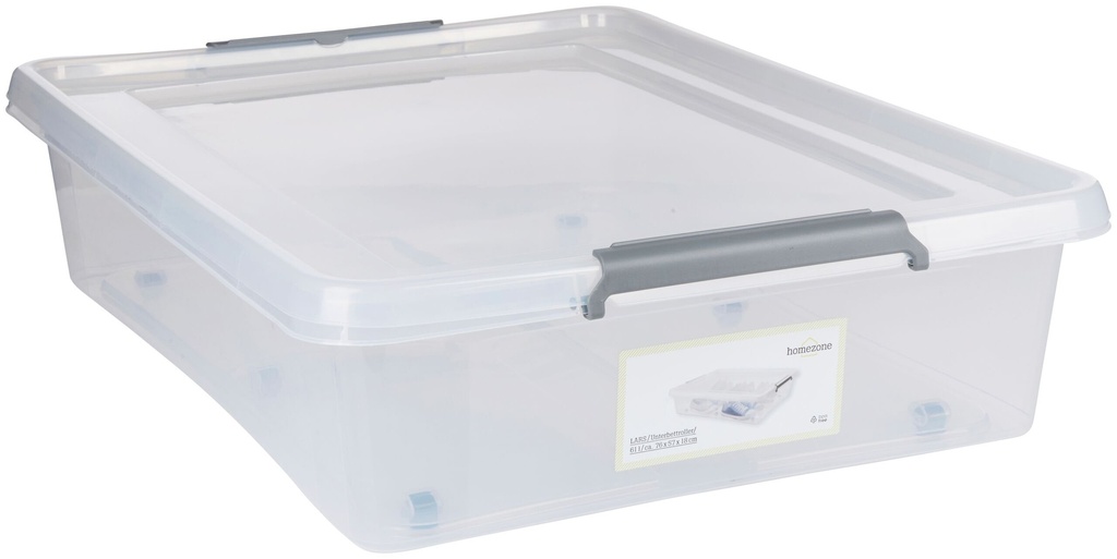 [900985282264] KEEEPER Lars Unterbett-Aufbewahrungsbox auf Rollen 61L 76x57x18cm