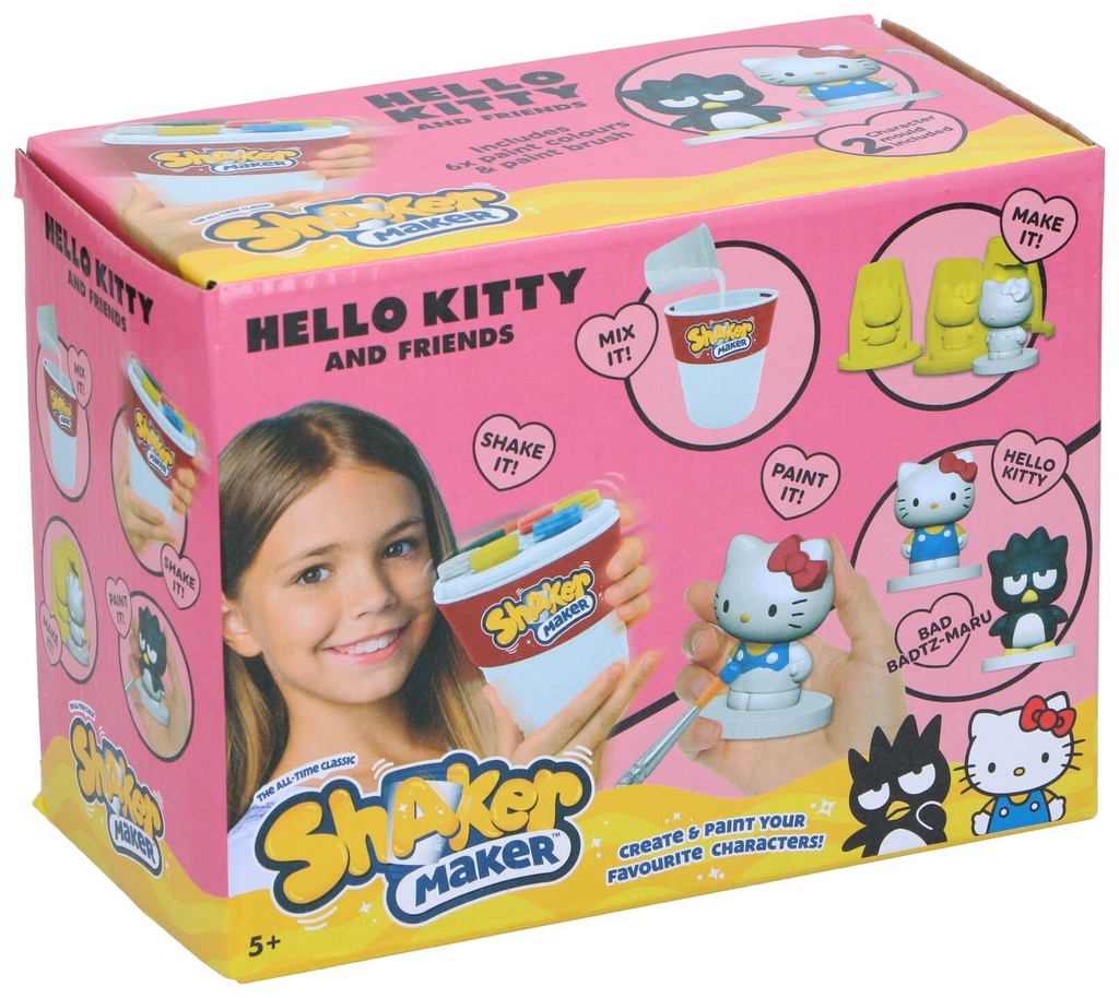 [506057354767] HELLO KITTY Shaker Maker Craft Set Hello Kitty and Friends