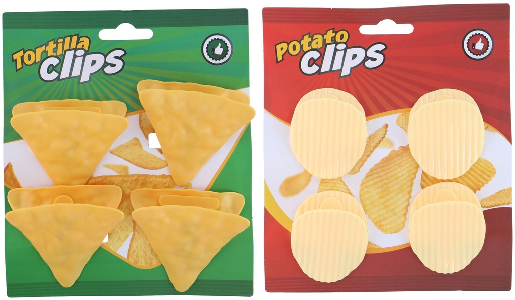 ALPINA Pinces à Sac de Snacks 2 Assortis